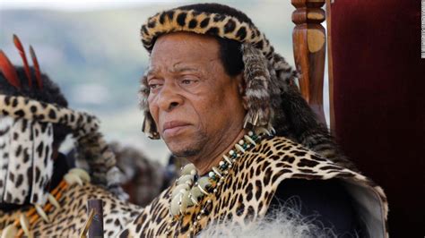 South Africas Zulu King Goodwill Zwelithini Dies At 72 Cnn