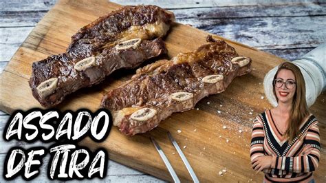 El asado de tira o costilla de res con hueso es un delicioso corte muy popular en las parrilladas tips para preparar asado de tira. CHURRASCO - ASSADO DE TIRA - YouTube