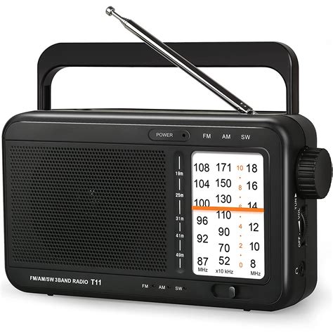 Portable Am Fm Sw Radio Transistor Radio Battery Operated Radio By 3 D