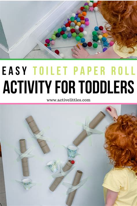 Easy Toilet Paper Roll Activity For Kids Active Littles