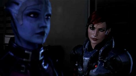 Mass Effect 3 Liara Tsoni T For Shepard Femshep Youtube