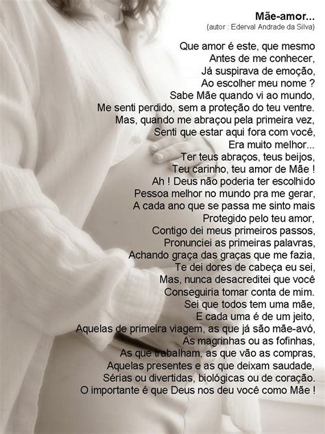 Amor Em Poesia Mãe Amor