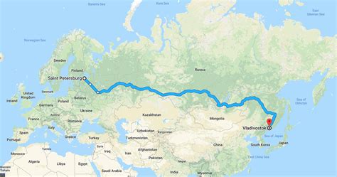 Journey On The Trans Siberian Moscow To Yekaterinburg