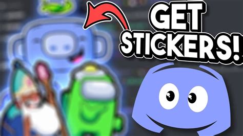 How To Unlock Exclusive Discord Stickers Youtube