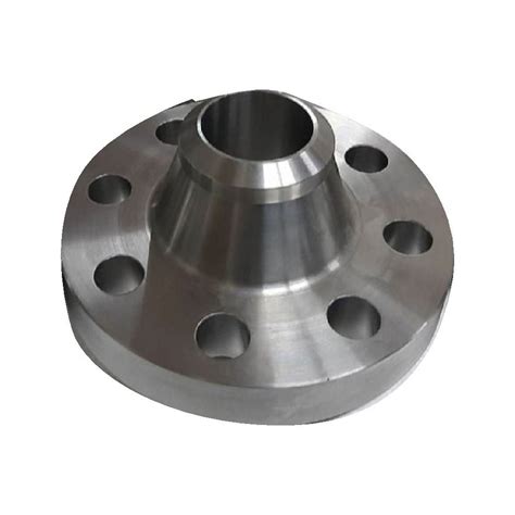 Round Stainless Steel Weld Neck Flange Material Grade Ss316 Size 5