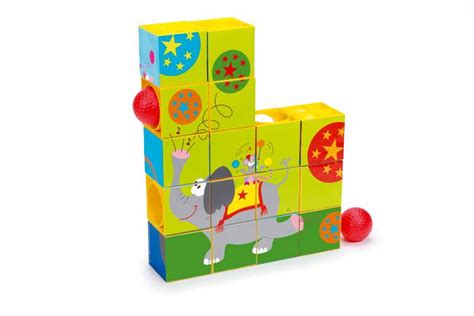 De voorbeelden zijn erbij.in een mooi houten doosje. Scratch Europe Achtbaan blokken puzzel - Toys4baby.nl voor ...