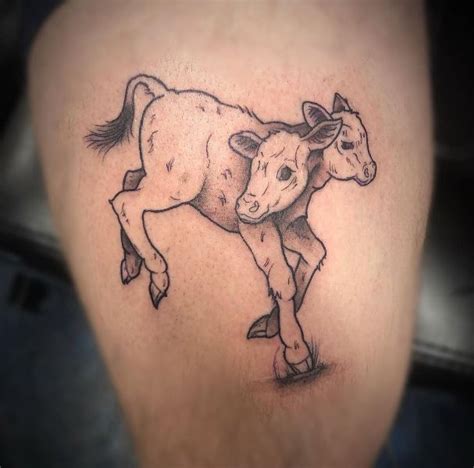 50amazing Cow Tattoos With Meanings Body Art Guru