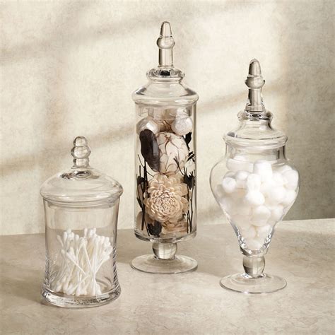 These jars are beautiful and are excellent quality. Aris Glass Apothecary Jar Set
