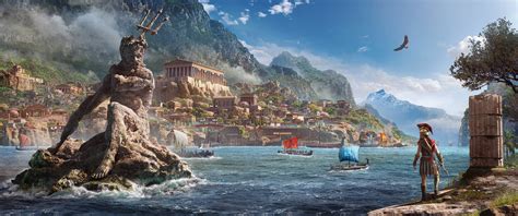 Assassin S Creed Odyssey Black Flag 3440x1440 Wallpaper Teahub Io