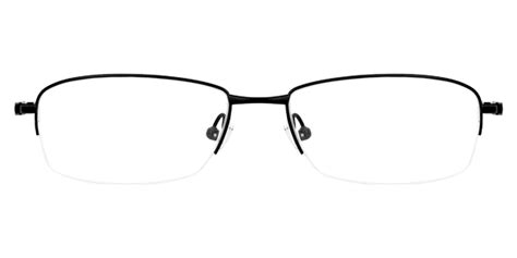 Kol Rectangle Eyeglasses In Black Sllac