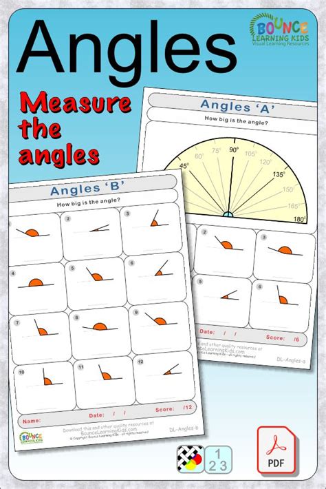 5 Fun Angles Worksheets To Download