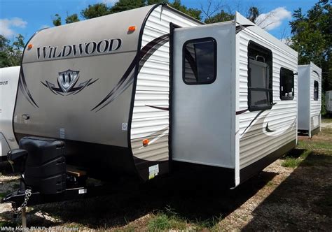 Rear kitchen travel trailers with king bed. 2013 Forest River RV Wildwood 30FKBS Front Kitchen Double ...