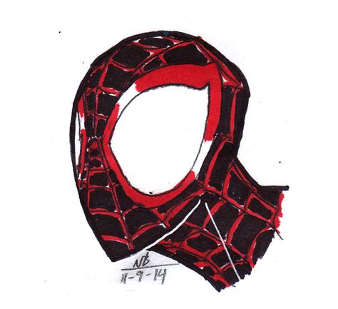 Miles Morales Work Sketch With Sharpies By Constantscribbles On Deviantart