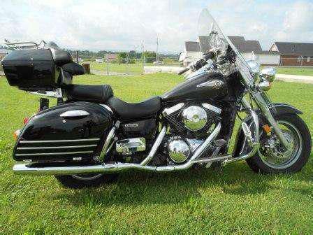 With its fresh styling and ad. 2004 Kawasaki Vulcan 1500 Nomad Cruiser for sale on 2040-motos