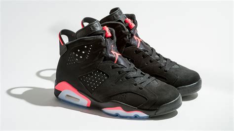 Nike mens air jordan 6 retro infrared black/infrared suede size 13. Air Jordan 6 Retro Black/ Infrared23 - Up Close & Personal - WearTesters