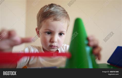 Baby Boy Playing Toy Image And Photo Free Trial Bigstock
