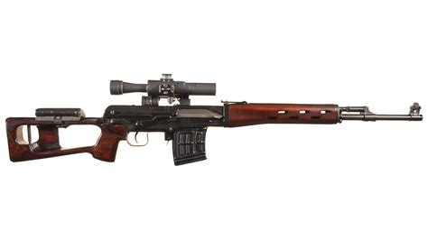 Izhmach Tiger Semi Automatic Sniper Rifle With Scope Rock Island Auction