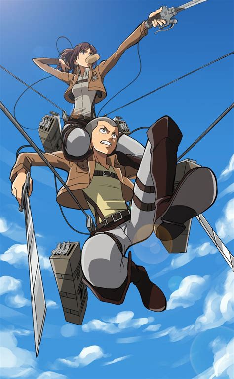 Maybe you would like to learn more about one of these? Attack on Titan (SnK) - Connie Springer x Sasha Blouse ...