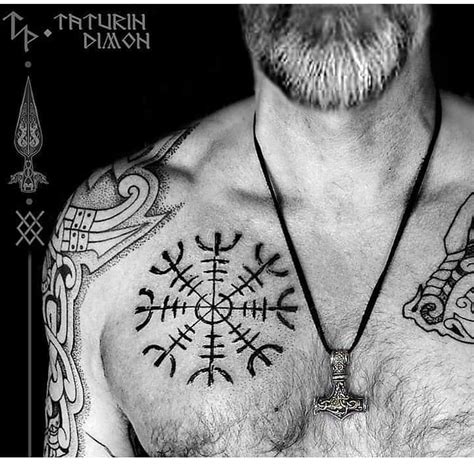 Dimon Taturin 🇪🇪 Viking Tattoo Auf Instagram „aegishjalmur By🇪🇪