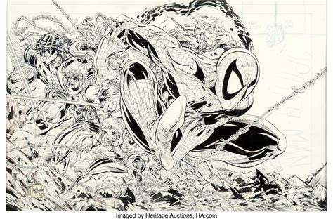 Entire Todd Mcfarlane Spider Man 16 Art To Go For Over Half A Million