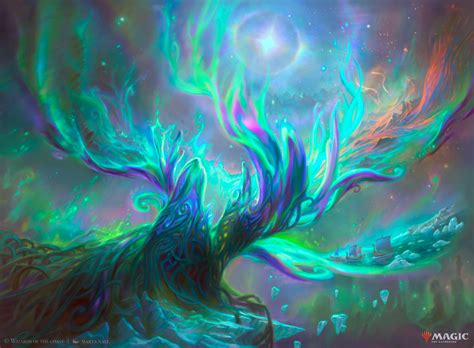 Marta Nael Art - Cosmic Rebirth for Magic: the Gathering, March of the