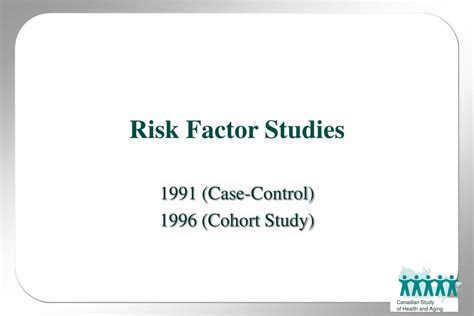 Ppt Risk Factor Studies Powerpoint Presentation Free Download Id