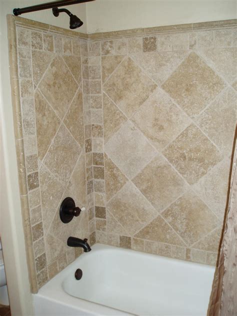 When you are using bathtub with hot water, it will always produce lots of steam and dampness in the surrounding of your bathroom and some time it will cause damage to your plaster or drywall before starting to create the bathtub surround, you must make sure that all the walls are solid and gloss free. tile tub surround ideas | Tile Tub Surround Shower And ...