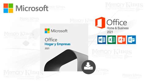 Microsoft Office Home And Business 2021 Digital Esd Memory Kings Lo