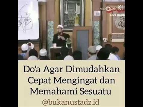 "Doa Mudah Hafal & Cepat Faham"💡 - YouTube
