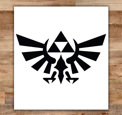 The Legend Of Zelda Decal Triforce Decal Bird Emblem Zelda