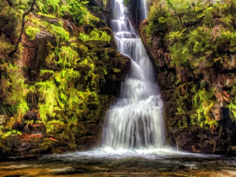 48 Beautiful Waterfall Wallpapers For Desktop On Wallpapersafari