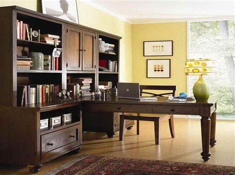 Cool Home Office For Two Great Office Design Home Office Desk Sets