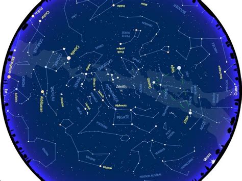 Constellations Planètes Découvrez La Carte Du Ciel De Décembre 2019 Bladi