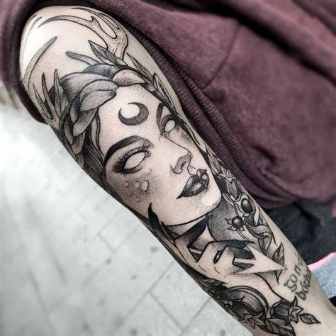 50 Witch Tattoos We Want To Get Once We Can Leave Our House Again