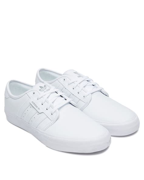 Adidas Mens Seeley Xt Leather Shoe White Surfstitch