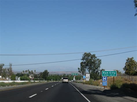 California Aaroads Interstate 215 North Murrieta To Riverside