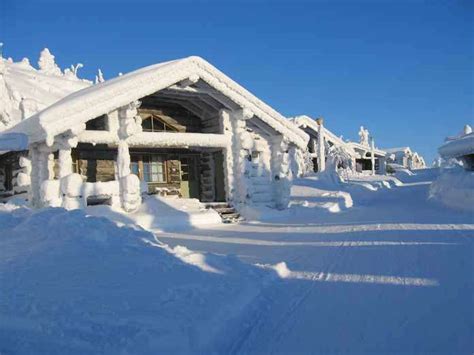 Kelo Log Cabins Iso Syote Finland Iglu Ski