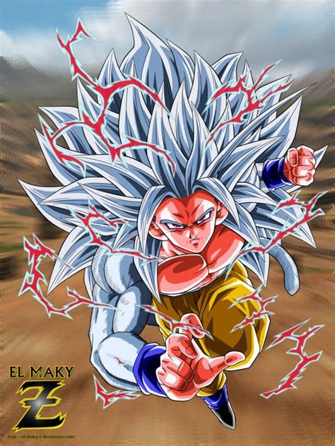 (DBAF) Son Goku Super Saiyan 5 | Anime dragon ball super ...