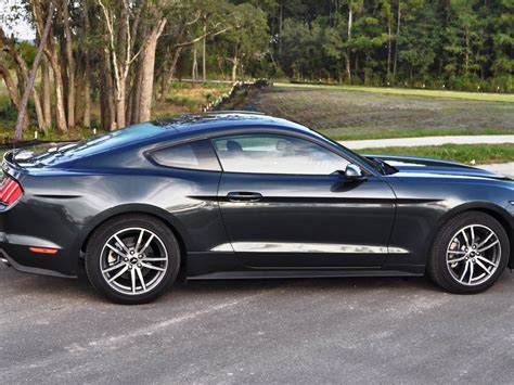 Engine 4 cyls in line, 2300cc, turbo, petrol; 2015 Ford Mustang EcoBoost Automatic Review 41
