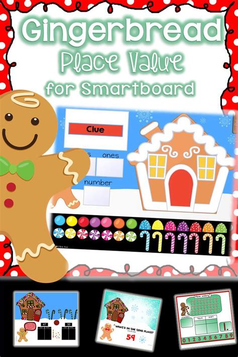 This post has activities for young learners, teens and. Gingerbread Place Value for SMARTboard (Christmas Smart ...