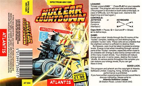 Nuclear Countdown World Of Spectrum Classic