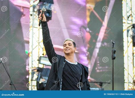 Ukrainian Singer and Songwriter Melovin Editorial Image - Image of