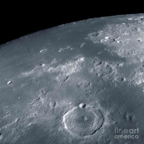 Lunar Landscape Photograph By Nasa Vrsscience Photo Library Pixels