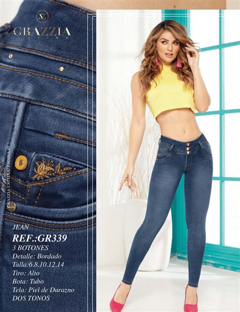Gr339 100 Authentic Colombian Push Up Jeans By Grazzia Jeans Insta Fashion Colombian Jeans