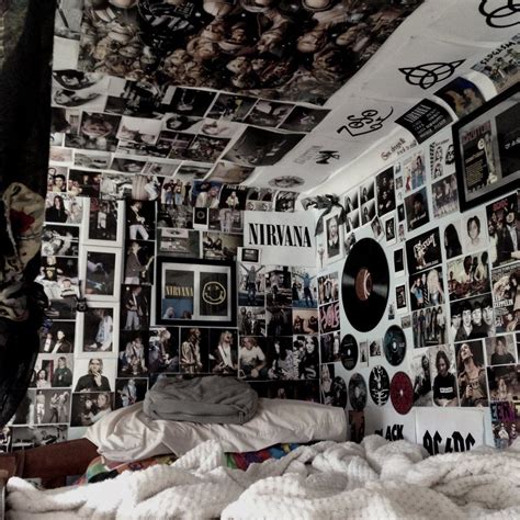 Sala Grunge Edgy Rooms Edgy Room Bedrooms Girl Bedrooms Punk Rock