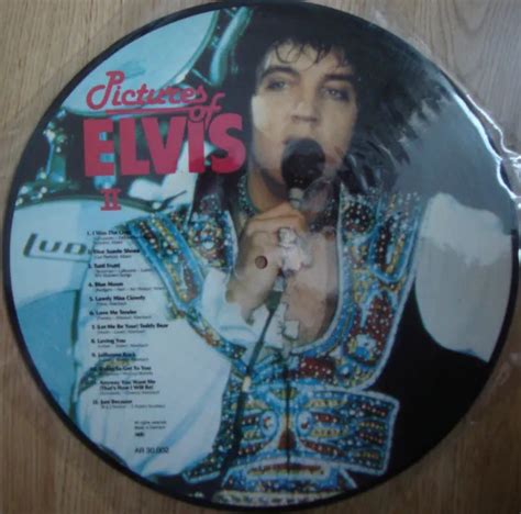 Elvis Presley Pictures Of Elvis Ii 12 Track Vinyl Lp Danish Import