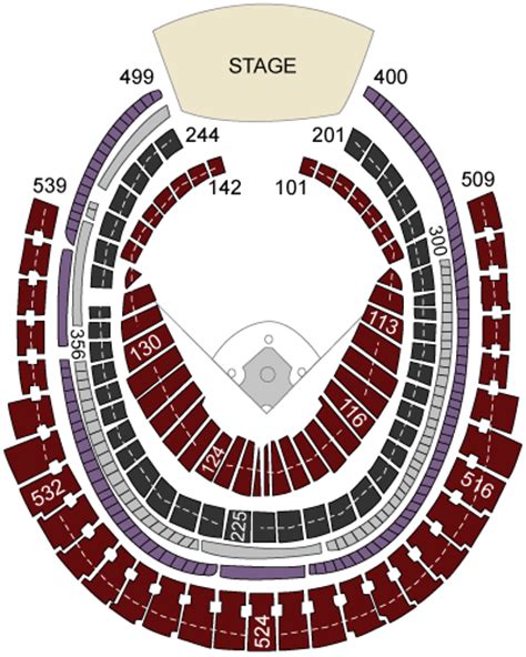 Rogers Centre Toronto On Seating Chart And Stage