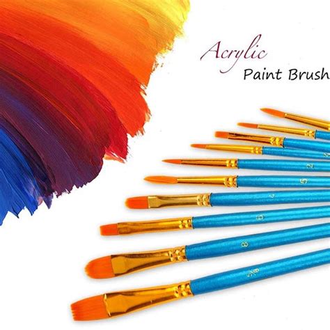 Acrylic Paint Brushes Set Chamgi