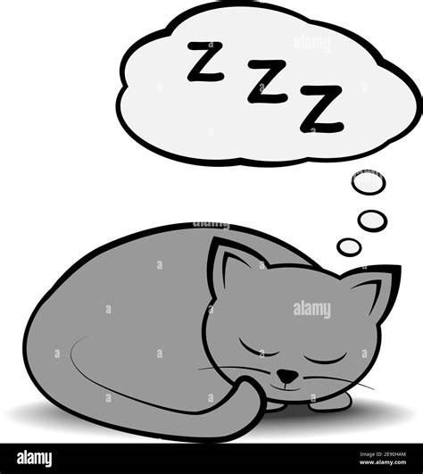 Cartoon Sleeping Cat Hi Res Stock Photography And Images Alamy