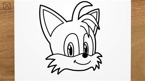 How To Draw Tails S0nic Step By Step Easy Youtube
